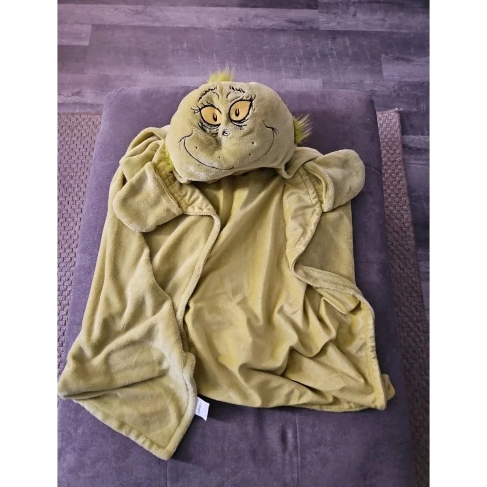 The Grinch Toddler Blanket